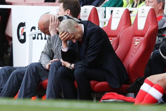 Manager of Arsenal Arsene Wenger during the English Premier League match at the Emirates Stadium, London. Picture date: May 21st 2017.Pic credit should read: Charlie Forgham-Bailey Sportimage EDITORIAL USE ONLY. No use with unauthorised audio, video, data, fixture lists, club league logos or live services. Online in-match use limited to 120 images, no video emulation. No use in betting, games or single club league player publications.