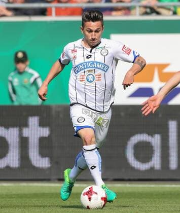 SOCCER - BL, Rapid vs Sturm VIENNA,AUSTRIA,21.MAY.17 - SOCCER - tipico Bundesliga, SK Rapid Wien vs SK Sturm Graz. Image shows Baris Fahri Atik (Sturm). Keywords: Wien Energie. GEPAxpictures xMarioxKneisl