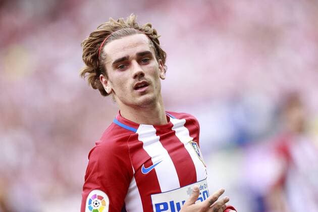 Atletico de Madrid s Antoine Griezmann during La Liga match. May 21,2017.  (20170521133)