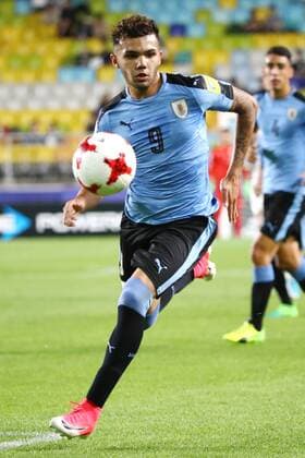 Nicolas Schiappacasse (URU), MAY 21, 2017 - Football Soccer : 2017 FIFA U-20 Wolrd Cup Group D match between Italy 0-1 Uruguay at Suwon World Cup Stadium in Suwon, South Korea. Noxthirdxpartyxsales  (ipha038036)