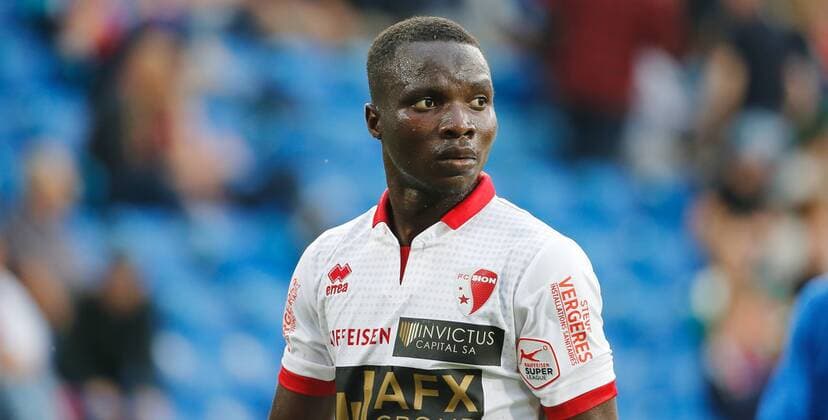 18.05.2017 St Jakob Park Basel , SCHWEIZ, Saison 2016 2017 Herren Fussball Super League FC Basel - FC Sion Chadrac Akolo (FC Sion) 