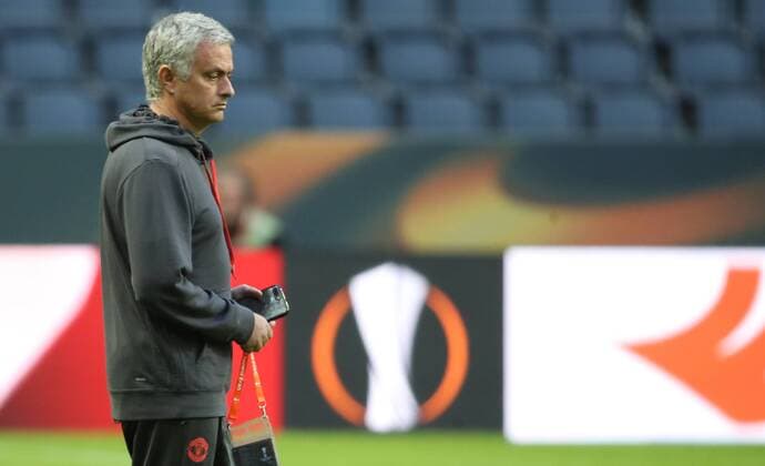 SOCCER - UEFA EL, Ajax vs Manchester SOLNA,SWEDEN,23.MAY.17 - SOCCER - UEFA Europa League, final, Ajax Amsterdam vs Manchester United ManU preview, final training Manchester. Image shows head coach Jose Mourinho (Manchester). GEPAxpictures xAndreasxPranter