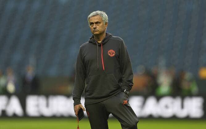 Previews - UEFA Europa League Final 170523 STOCKHOLM, SWEDEN - MAY 23: Jose Mourinho, Manager of Manchester United ManU looks on during a walk around at The Friends Arena ahead of the UEFA Europa League Final between Ajax and Manchester United at Friends Arena on May 23, 2017 in Stockholm, Sweden. (Photo by Steve Bardens - UEFA)I denna handout-bild fran UEFA den 23 maj 2017 i Stockholm.  Copyright: StevexBardensx-xUEFA BB170523BB367