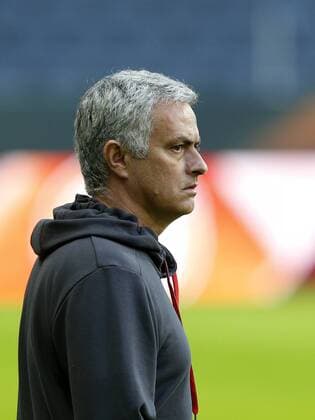 Manchester United ManU manager Jose Mourinho takes a walk on the pitch ahead of the UEFA Europa League Final at the Friends Arena, Stockholm. Picture date: May 23rd, 2017. Pic credit should read: Matt McNulty Sportimage EDITORIAL USE ONLY. No use with unauthorised audio, video, data, fixture lists, club league logos or live services. Online in-match use limited to 120 images, no video emulation. No use in betting, games or single club league player publications.