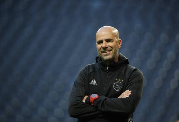 SOCCER - UEFA EL, Ajax vs Manchester SOLNA,SWEDEN,23.MAY.17 - SOCCER - UEFA Europa League, final, Ajax Amsterdam vs Manchester United ManU preview, final training Ajax. Image shows head coach Peter Bosz (Ajax). GEPAxpictures xAndreasxPranter