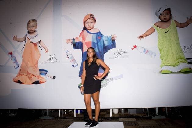 Madison Keys TENNIS : Soiree Evian Oversize - Paris - 23 05 2017 JBAutissier Panoramic 