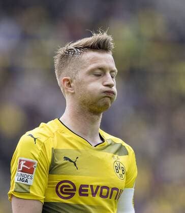 Marco REUS (DO) Mimik, blaesst die Backen auf, Fussball 1. Bundesliga, 34. Spieltag, Borussia Dortmund (DO) - SV Werder Bremen (HB) 4:3, am 20.05.2017 in Dortmund Deutschland.