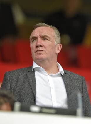 21.05.2017, Fussball 2.Bundesliga 2016 2017, 34.Spieltag, 1.FC Heidenheim - TSV 1860 München in der Voith-Arena Heidenheim, Geschäftsführer Ian Ayre (TSV 1860 München). 