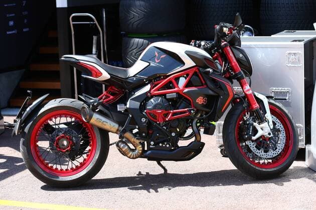 Monaco Grand Prix, Monte Carlo 24 - 28 May 2017 24.05.2017 - The motorbike of Lewis Hamilton (GBR) 