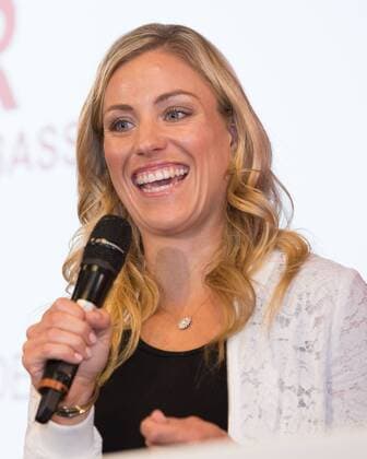 Tennis Profi ANGELIQUE KERBER (GER) bei einem Sponsoren Termin in Muenchen,Portrait, Juergen Hasenkopf