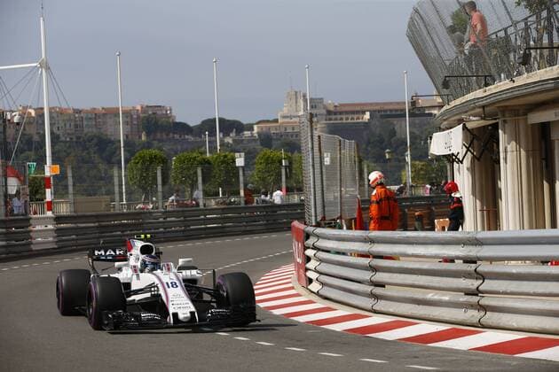 Motorsports: FIA Formula One World Championship WM Weltmeisterschaft 2017, Grand Prix of Monaco, 18 Lance Stroll (CAN, Williams Martini Racing), Monte Carlo Monaco xHOCHxZWEIx