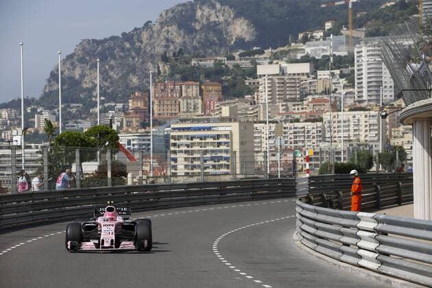 Motorsports: FIA Formula One World Championship WM Weltmeisterschaft 2017, Grand Prix of Monaco, 31 Esteban Ocon (FRA, Sahara Force India F1 Team), Monte Carlo Monaco xHOCHxZWEIx