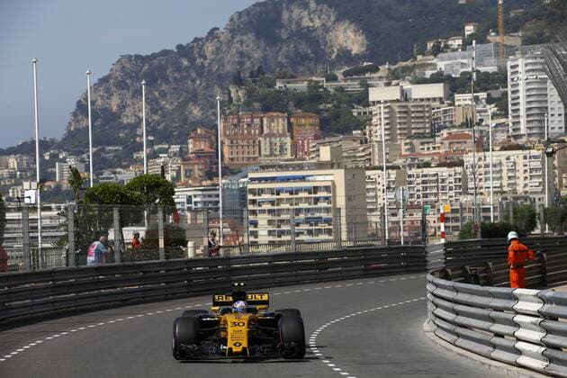 Motorsports: FIA Formula One World Championship WM Weltmeisterschaft 2017, Grand Prix of Monaco, 30 Jolyon Palmer (GBR, Renault F1 Team), Monte Carlo Monaco xHOCHxZWEIx