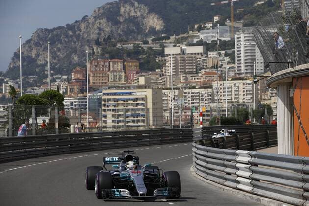 Motorsports: FIA Formula One World Championship WM Weltmeisterschaft 2017, Grand Prix of Monaco, 44 Lewis Hamilton (GBR, Mercedes AMG Petronas F1 Team), Monte Carlo Monaco xHOCHxZWEIx
