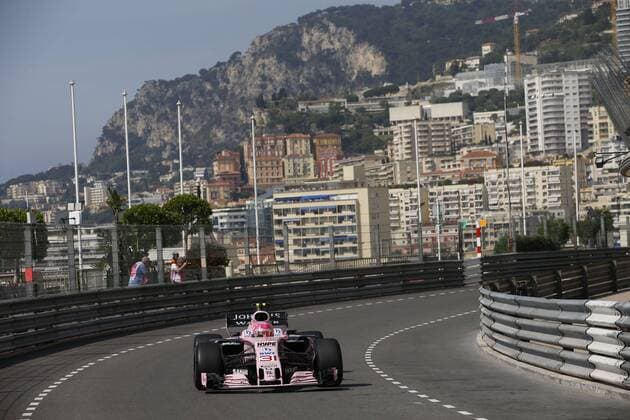 Motorsports: FIA Formula One World Championship WM Weltmeisterschaft 2017, Grand Prix of Monaco, 31 Esteban Ocon (FRA, Sahara Force India F1 Team), Monte Carlo Monaco xHOCHxZWEIx