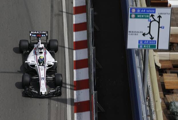 Motorsports: FIA Formula One World Championship WM Weltmeisterschaft 2017, Grand Prix of Monaco, 19 Felipe Massa (BRA, Williams Martini Racing), Monte Carlo Monaco xHOCHxZWEIx