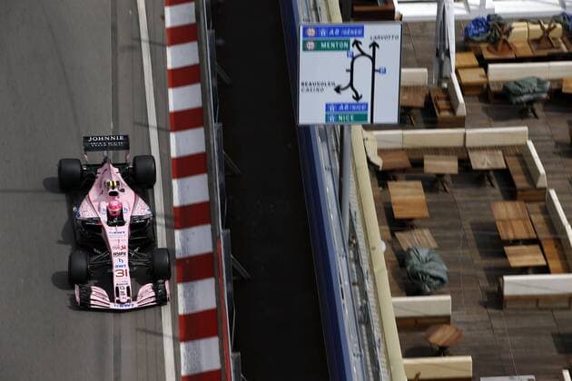 Motorsports: FIA Formula One World Championship WM Weltmeisterschaft 2017, Grand Prix of Monaco, 31 Esteban Ocon (FRA, Sahara Force India F1 Team), Monte Carlo Monaco xHOCHxZWEIx