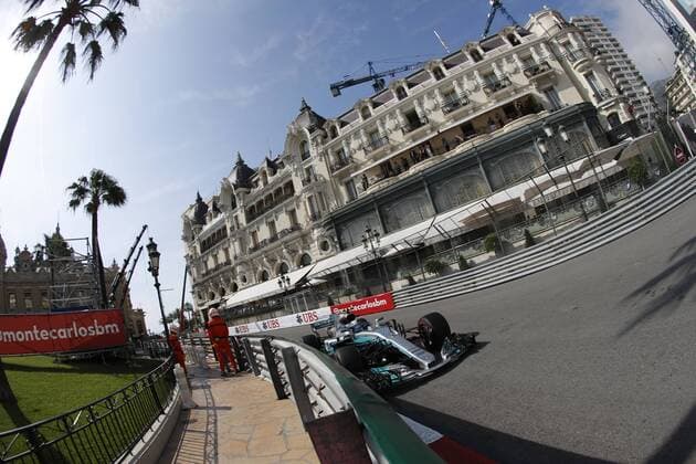 Motorsports: FIA Formula One World Championship WM Weltmeisterschaft 2017, Grand Prix of Monaco, 77 Valtteri Bottas (FIN, Mercedes AMG Petronas F1 Team), Monte Carlo Monaco xHOCHxZWEIx