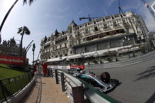 Motorsports: FIA Formula One World Championship WM Weltmeisterschaft 2017, Grand Prix of Monaco, 44 Lewis Hamilton (GBR, Mercedes AMG Petronas F1 Team), Monte Carlo Monaco xHOCHxZWEIx