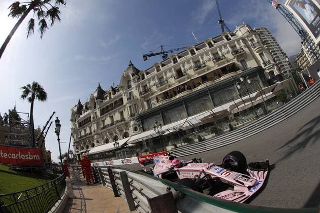 Motorsports: FIA Formula One World Championship WM Weltmeisterschaft 2017, Grand Prix of Monaco, 31 Esteban Ocon (FRA, Sahara Force India F1 Team), Monte Carlo Monaco xHOCHxZWEIx