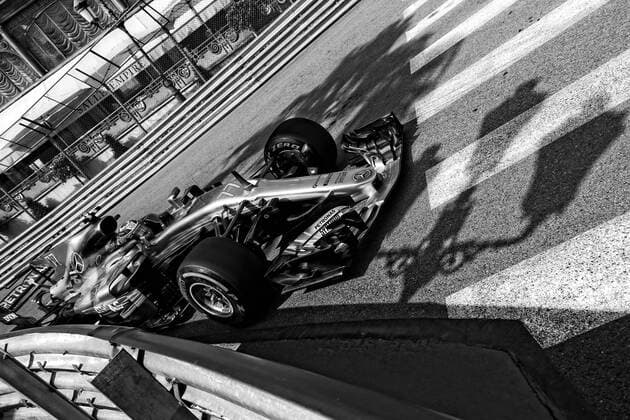 Motorsports: FIA Formula One World Championship WM Weltmeisterschaft 2017, Grand Prix of Monaco, 77 Valtteri Bottas (FIN, Mercedes AMG Petronas F1 Team), Monte Carlo Monaco xHOCHxZWEIx