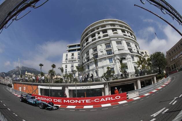 Motorsports: FIA Formula One World Championship WM Weltmeisterschaft 2017, Grand Prix of Monaco, 77 Valtteri Bottas (FIN, Mercedes AMG Petronas F1 Team), Monte Carlo Monaco xHOCHxZWEIx