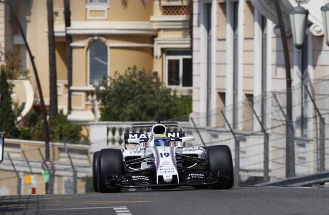 Motorsports: FIA Formula One World Championship WM Weltmeisterschaft 2017, Grand Prix of Monaco, 19 Felipe Massa (BRA, Williams Martini Racing), Monte Carlo Monaco xHOCHxZWEIx