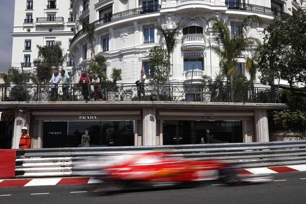 Motorsports: FIA Formula One World Championship WM Weltmeisterschaft 2017, Grand Prix of Monaco, 7 Kimi Raikkonen (FIN, Scuderia Ferrari), Monte Carlo Monaco xHOCHxZWEIx