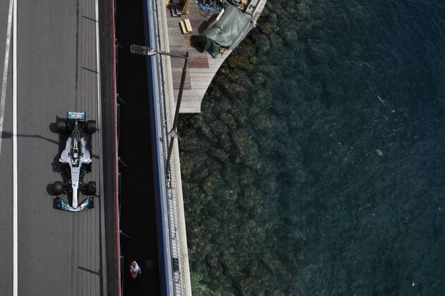 Motorsports: FIA Formula One World Championship WM Weltmeisterschaft 2017, Grand Prix of Monaco, 77 Valtteri Bottas (FIN, Mercedes AMG Petronas F1 Team), Monte Carlo Monaco xHOCHxZWEIx
