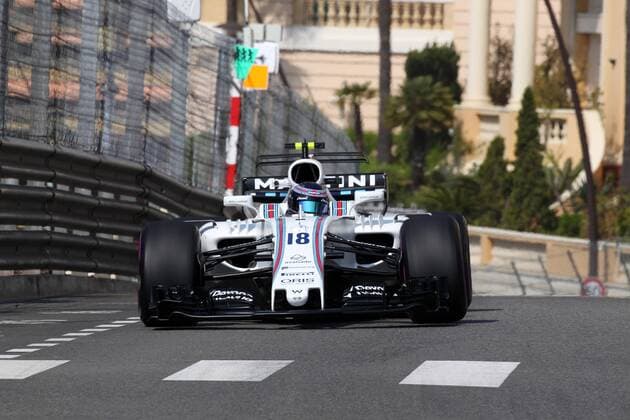 Monaco Grand Prix, Monte Carlo 24 - 28 May 2017 25.05.2017 - Free Practice 1, Lance Stroll (CDN) Williams FW40 