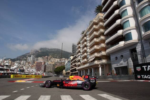 Monaco Grand Prix, Monte Carlo 24 - 28 May 2017 25.05.2017 - Free Practice 1, Daniel Ricciardo (AUS) Red Bull Racing RB13 