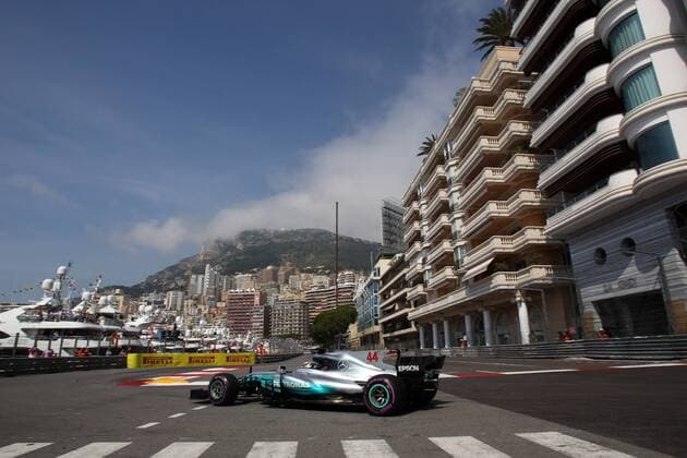 Monaco Grand Prix, Monte Carlo 24 - 28 May 2017 25.05.2017 - Free Practice 1, Lewis Hamilton (GBR) Mercedes AMG F1 W08 