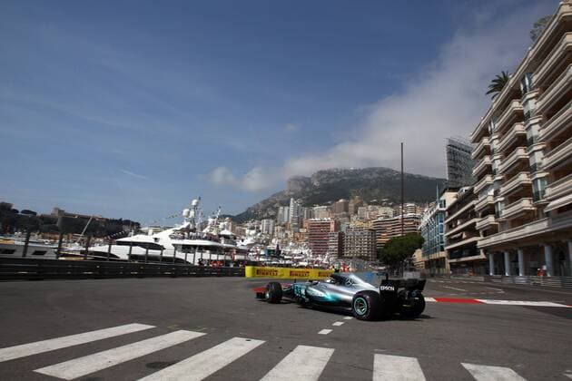 Monaco Grand Prix, Monte Carlo 24 - 28 May 2017 25.05.2017 - Free Practice 1, Valtteri Bottas (FIN) Mercedes AMG F1 W08 