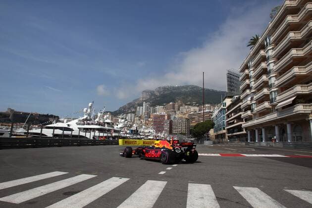 Monaco Grand Prix, Monte Carlo 24 - 28 May 2017 25.05.2017 - Free Practice 1, Daniel Ricciardo (AUS) Red Bull Racing RB13 
