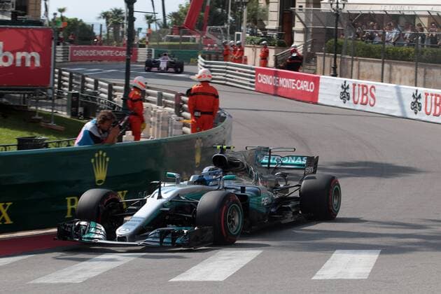 Monaco Grand Prix, Monte Carlo 24 - 28 May 2017 25.05.2017 - Free Practice 1, Valtteri Bottas (FIN) Mercedes AMG F1 W08 