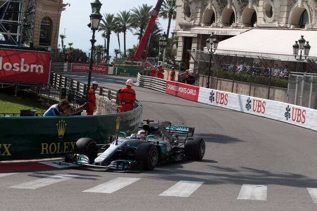 Monaco Grand Prix, Monte Carlo 24 - 28 May 2017 25.05.2017 - Free Practice 1, Lewis Hamilton (GBR) Mercedes AMG F1 W08 