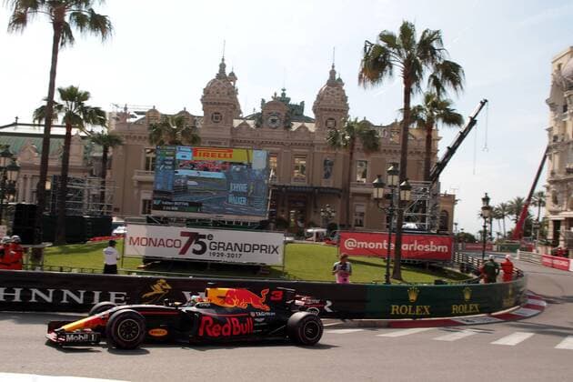 Monaco Grand Prix, Monte Carlo 24 - 28 May 2017 25.05.2017 - Free Practice 1, Daniel Ricciardo (AUS) Red Bull Racing RB13 