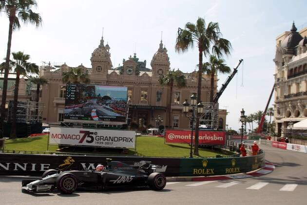 Monaco Grand Prix, Monte Carlo 24 - 28 May 2017 25.05.2017 - Free Practice 1, Kevin Magnussen (DEN) Haas F1 Team VF-17 