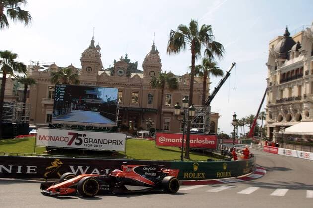 Monaco Grand Prix, Monte Carlo 24 - 28 May 2017 25.05.2017 - Free Practice 1, Jenson Button (GBR) McLaren MCL32 