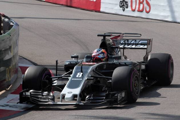 Monaco Grand Prix, Monte Carlo 24 - 28 May 2017 25.05.2017 - Free Practice 1, Romain Grosjean (FRA) Haas F1 Team VF-17 