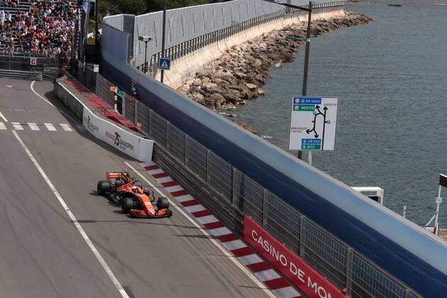 Monaco Grand Prix, Monte Carlo 24 - 28 May 2017 25.05.2017 - Free Practice 1, Jenson Button (GBR) McLaren MCL32 