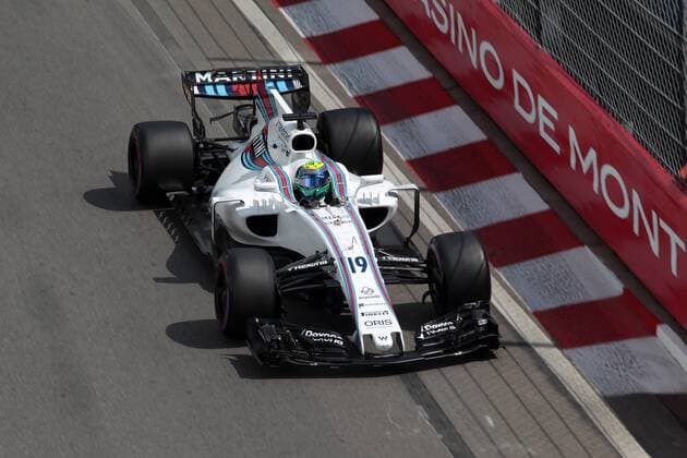 Monaco Grand Prix, Monte Carlo 24 - 28 May 2017 25.05.2017 - Free Practice 1, Felipe Massa (BRA) Williams FW40 