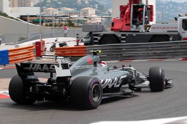 Monaco Grand Prix, Monte Carlo 24 - 28 May 2017 25.05.2017 - Free Practice 1, Kevin Magnussen (DEN) Haas F1 Team VF-17 