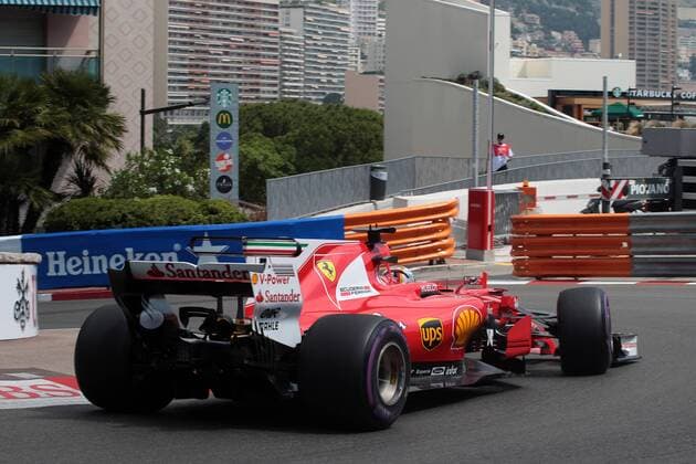 Monaco Grand Prix, Monte Carlo 24 - 28 May 2017 25.05.2017 - Free Practice 1, Sebastian Vettel (GER) Scuderia Ferrari SF70H 