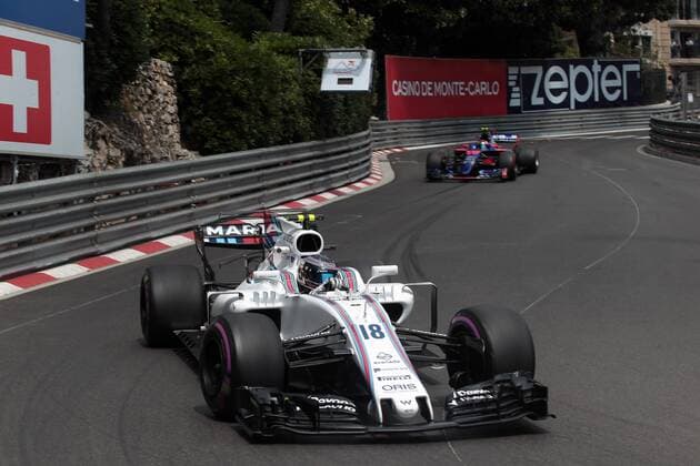 Monaco Grand Prix, Monte Carlo 24 - 28 May 2017 25.05.2017 - Free Practice 1, Lance Stroll (CDN) Williams FW40 