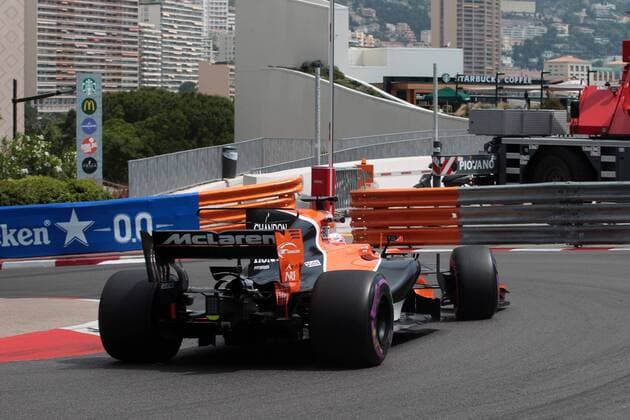 Monaco Grand Prix, Monte Carlo 24 - 28 May 2017 25.05.2017 - Free Practice 1, Jenson Button (GBR) McLaren MCL32 