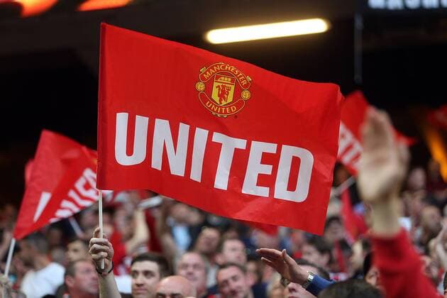 24.05.2017, Friends Arena, Solna, SWE, UEFA EL, Ajax Amsterdam vs Manchester United ManU Finale, im Bild The Man Utd fans wave their flags The Man Utd fans wave their flags during the Final Match of the UEFA Europaleague between Ajax Amsterdam and Manchester United at the Friends Arena in Solna, Sweden on 2017 05 24. Solna  EP_FIL  