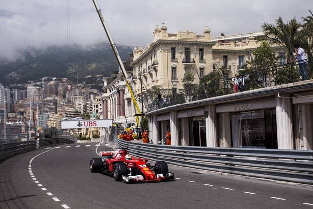 April 6, 2014 - Monaco, Monaco - 05 VETTEL Sebastian from Germany of Ferrari SF70-H team scuderia Ferrari during the Monaco Grand Prix of the FIA Formula 1 championship, at Monaco on 25th of 2017. F1 Grand Prix of Monaco - Practice  - ZUMAn230 20140406_zaa_n230_230 Copyright: xXavierxBonillax