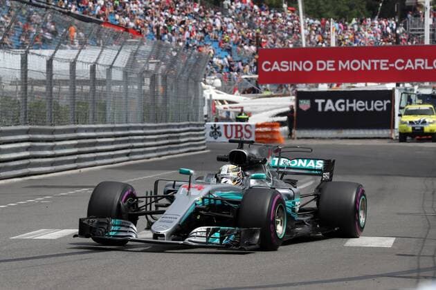 Monaco Grand Prix, Monte Carlo 24 - 28 May 2017 25.05.2017 - Free Practice 1, Lewis Hamilton (GBR) Mercedes AMG F1 W08 