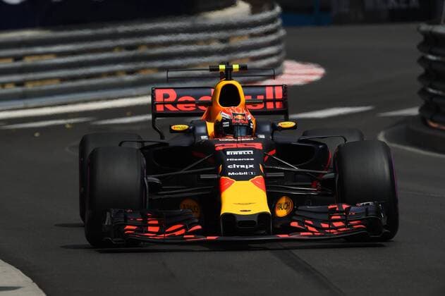 Max Verstappen (Red Bull Racing) im Streckenabschnitt Schwimmbad, Grosser Preis von Monaco 2017, Freies Training, Motorsport, Formel 1, 25.05.2017, Monte Carlo Copyright: xAndre Eibner-Pressefotox EP_JAE